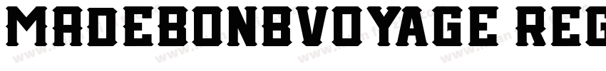 MADEBonBVoyage Regul字体转换